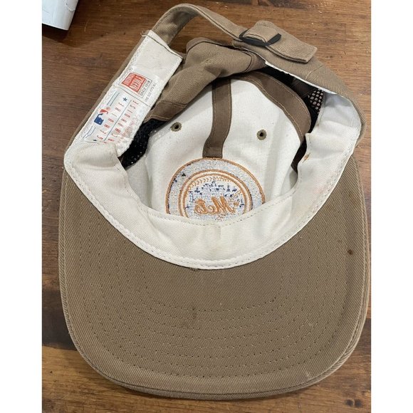 American Needle Genuine Merchandise New York Met Baseball Cap Hat Brown #00476 - Picture 10 of 11